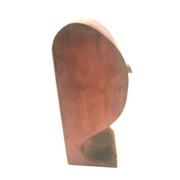 Custom Hand Made  Storage Compartment Made of Wood Vintage Stamped Small - Picture 5 of 12